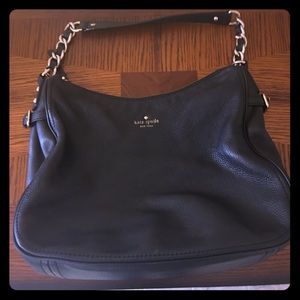 Black Kate Spade shoulder bag
